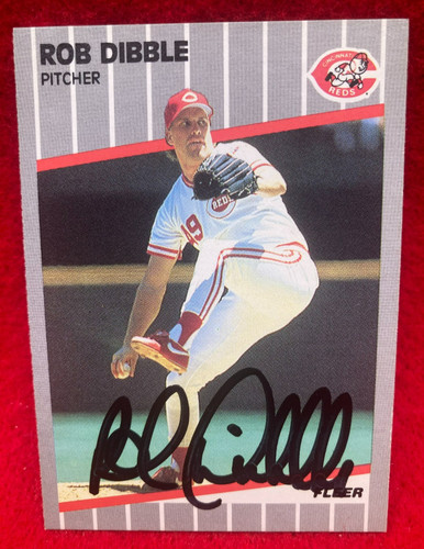Nice rob dibble 1989 fleer - nice!,