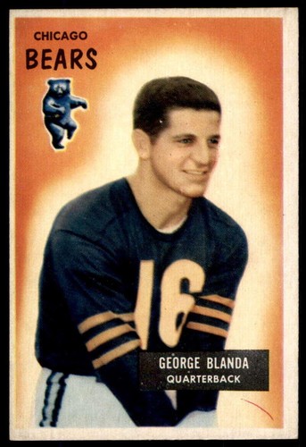 1955 bowman football pick - bowman, a